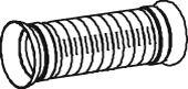 DINEX 50277 - TUBO FLEXIBLE  MERCEDES