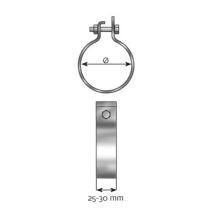 DINEX 99780 - SILENCIOSO DIN CLAMP   80,5 MM